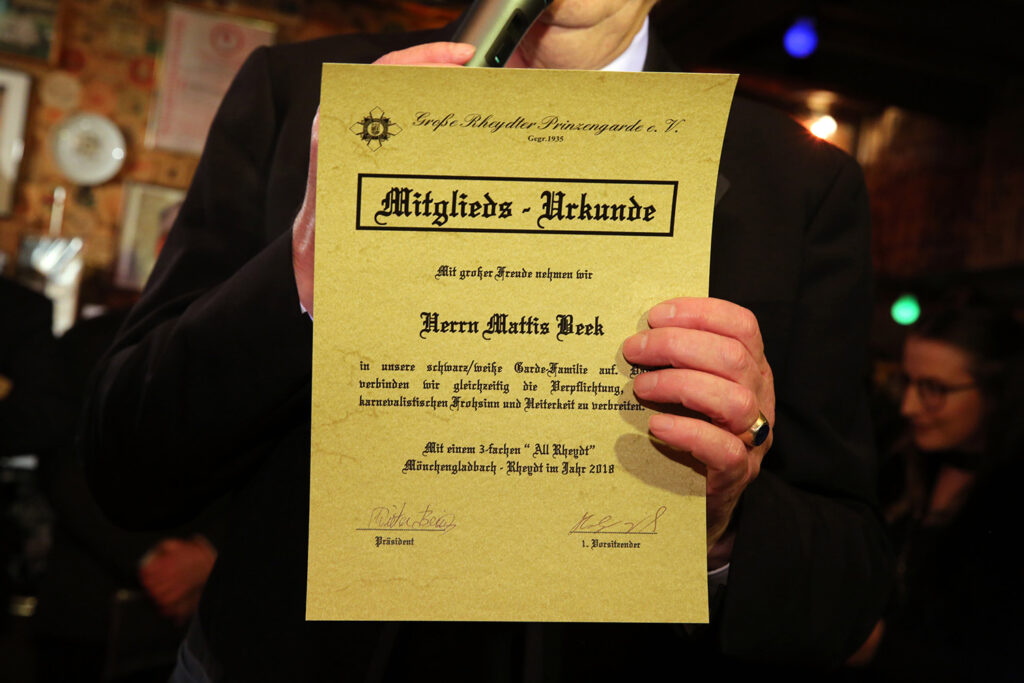 Neujahrsempfang GRPG